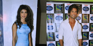 Shahid Kapoor and Priyanka Chopra appear on Indian Idol Junior 2013 finale