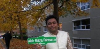 Street in Canada named after AR Rahman