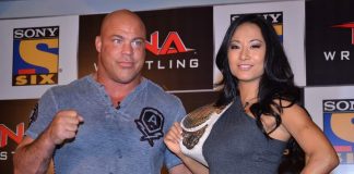 Sony Six and TNA announce wrestling tour of Kurt Angle and Gail Kim in India