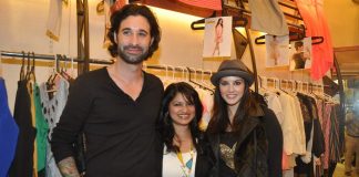 Sunny Leone spotted at Yellow Couture store launch