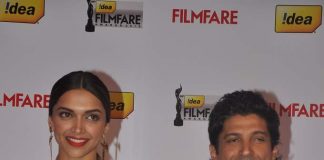 Farhan Akhtar and Deepika Padukone launch Filmfare Awards issue