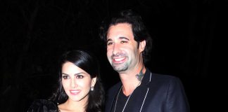Sunny Leone attends Baby Doll success bash