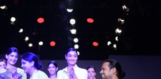 Rahul Mishra honored during Day 2 of Wills Lifestyle India Fashion Week