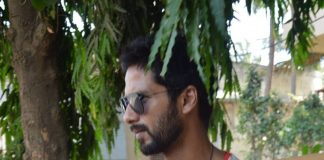Shahid Kapoor snapped leaving his new residence