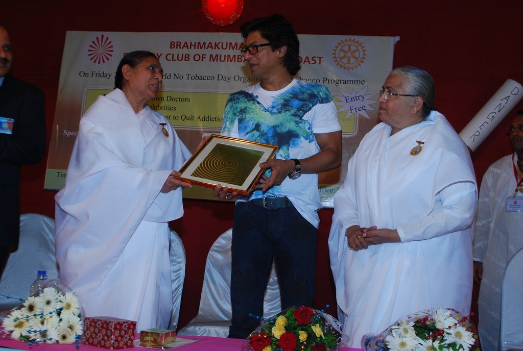 Singer Shaan attends Brahmakumari event 