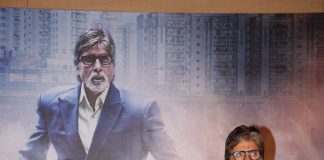 Amitabh Bachchan promotes Yudh with Sarika