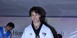 Tiger Shroff honored with 5th degree black belt by Taekwondo association