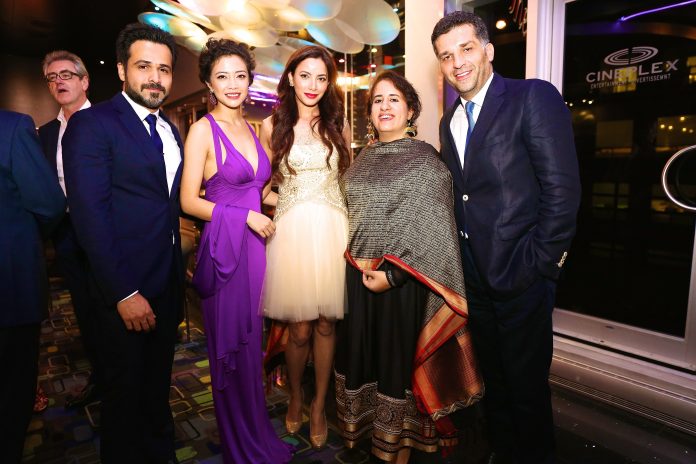 Emraan Hashmi, Geetanjali, Prashita Chaudhary, Guneet Monga and Danis Tanovic at the World Premier of Tigers at Toronto International Film Festival, 8th Sep, 2014