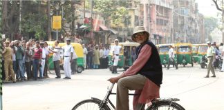 Amitabh Bachchan shoots in Kolkata for ‘Piku’