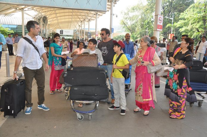 Arpita Khan airport