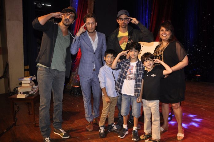 Hrithik and children