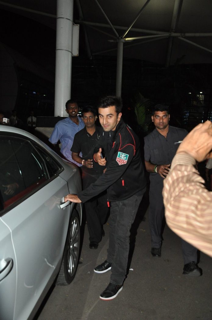 Ranbir Kapoor airport