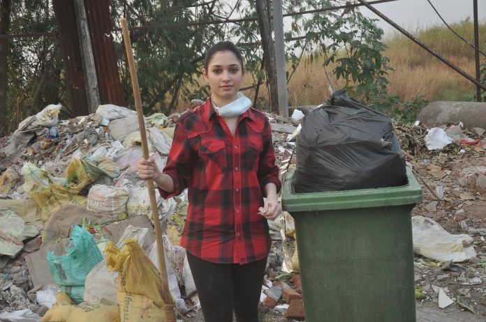 Tamannaah Bhatia Swach bharat