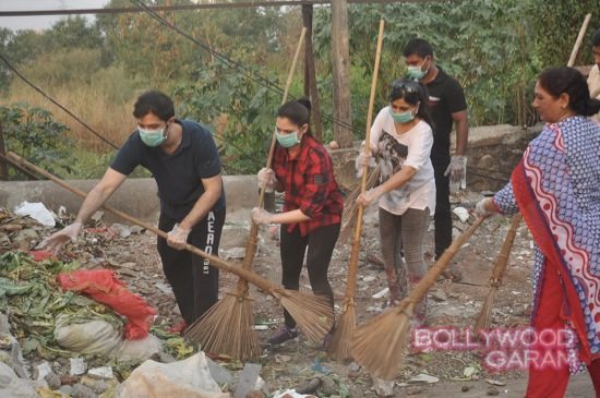 Tamannah takes part in swacch bharat campaign-7