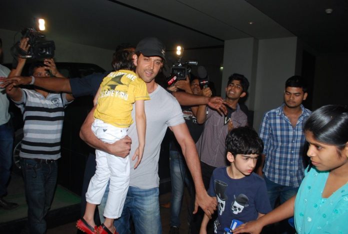 hrithik and kids