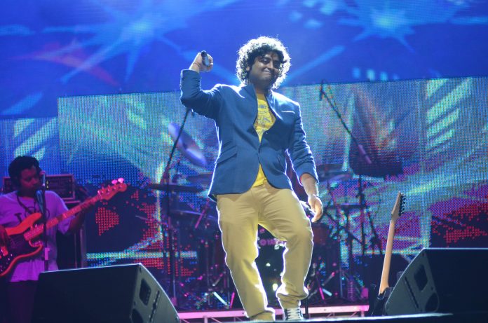 Arijit Singh performs for Temptation Reloaded 2014 Malaysia