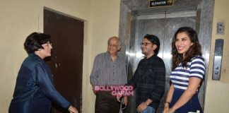 Sophie Choudry, Sonu Nigam and Mukesh Bhatt in casual mood at PVR