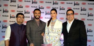 Deepika Padukone and Ranveer Singh lit up Filmfare awards press event