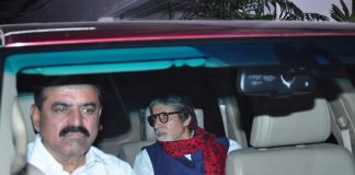 Amitabh Bachchan and Vidhu Vinod Chopra watch Wazir