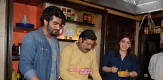 Arjun Kapoor promotes Ki & Ka at Palate Culinary Studio