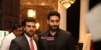 Abhishek Bachchan and Rana Daggubati at NGO charity dinner