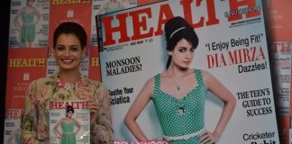 Dia Mirza unveils Health and Nutrition Magazine cover – Photos