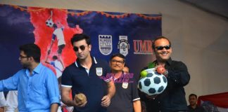 Ranbir Kapoor celebrates Janmashtami at City Football Club