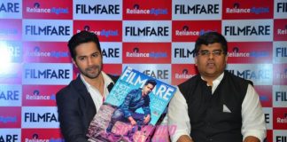 Varun Dhawan unveils Filmfare magazine cover