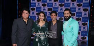 Shraddha Kapoor and Farhan Akhtar promote Rock on 2 on Yaadon Ki Baraat