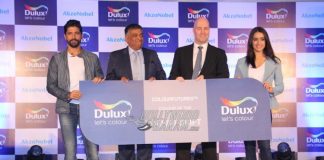 Shraddha Kapoor and Farhan Akhtar unveil Denim Drift at Dulux event