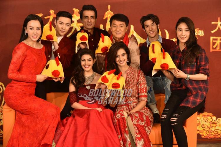 Lead actors of Kung Fu Yoga promote in Beijing - Bollywood 