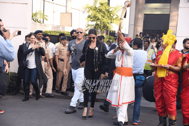 Deepika Padukone and Vin Diesel