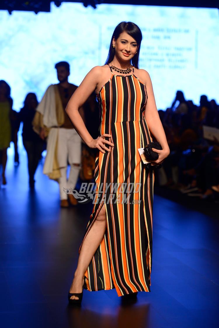 Preety Jhangiani  at Lakme Fashion Week Summer Resort 2017