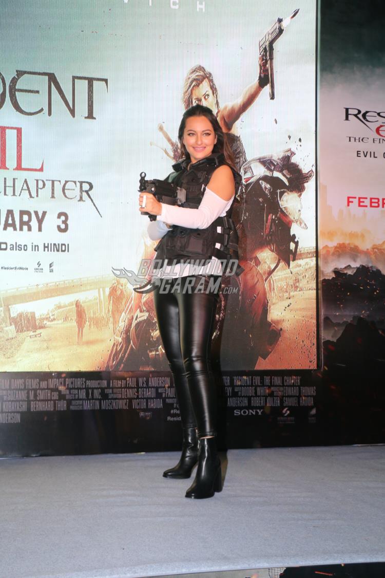 Sonakshi Sinha at Resident Evil experience event