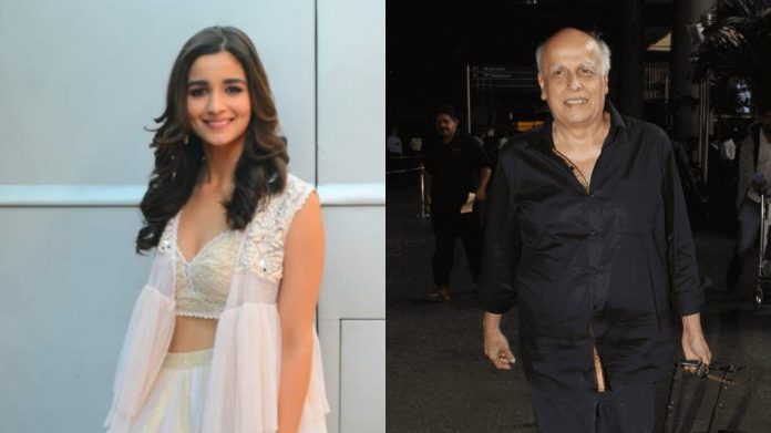 Alia Bhatt and Mahesh Bhatt