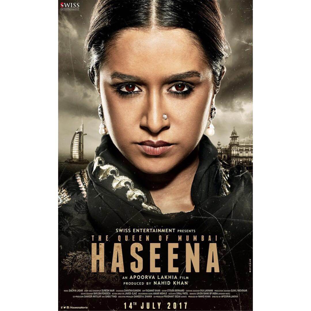 Siddhanth Kapoor and Shraddha Kapoor's film Haseena releases on July 14, 2017