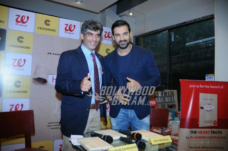 The Heart Truth book launch with John Abraham 