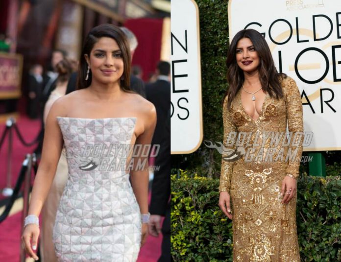 Priyanka Chopra Hollywood red carpet looks