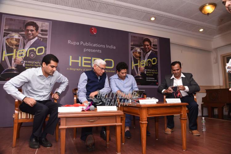 Sachin Tendulkar biography launch
