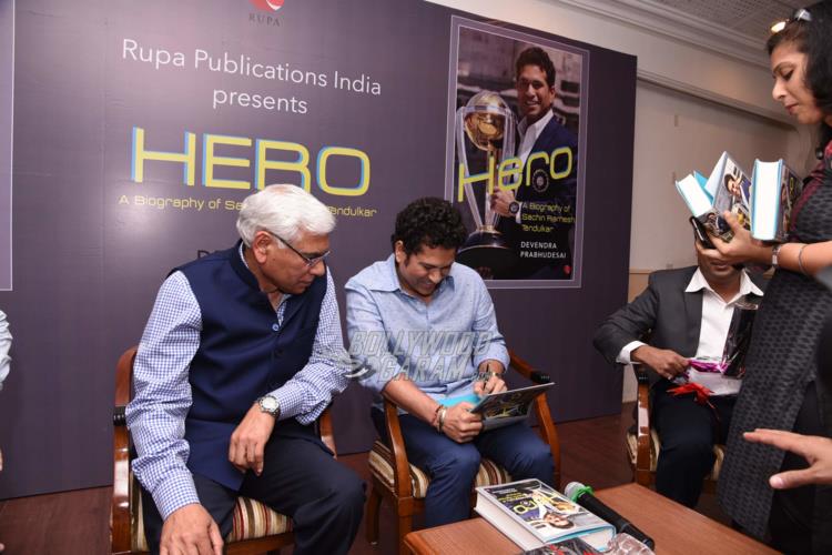 Sachin Tendulkar biography launch
