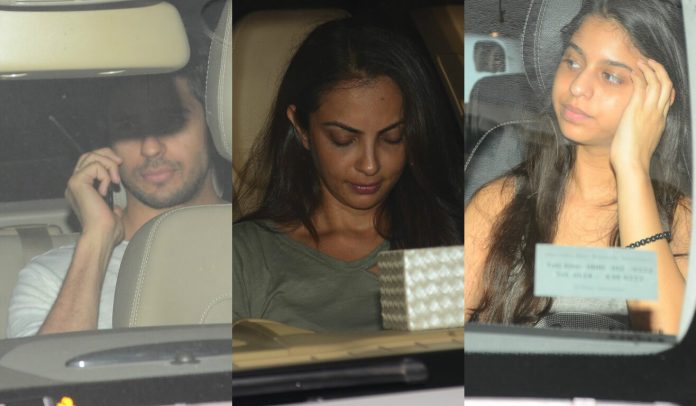 Suhana-Khan-Seema-Khan-Sidharth-Malhotra (1)