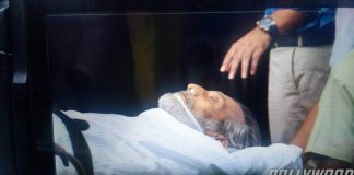 Photos – Late Vinod Khanna’s body taken home, funeral to be held shortly