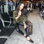 Amy Jackson spotted on way to Cannes International Film Festival 2017