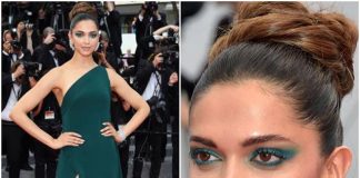 Deepika’s final look at Cannes 2017 red carpet, Day 2 – A stunning teal slit gown!