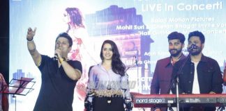 Shraddha Kapoor performs live at a concert promoting Half Girlfriend