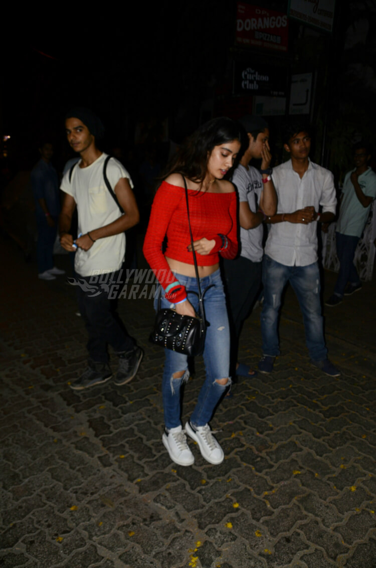 Jhanvi Kapoor with Ishaan Khattar