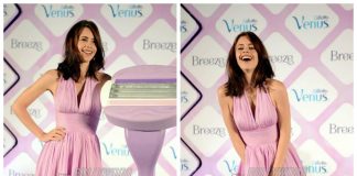 Kalki Koechlin launches Gillette Venus Breeze Marilyn Monroe style