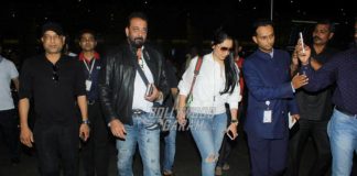 Sanjay Dutt and Manyata are #CoupleGoals with their airport looks