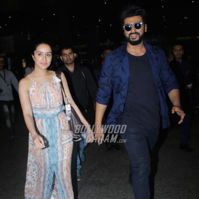 Shraddha-arjun-airport2