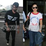 Shahid Kapoor and Sunny Leone spotted at Mumbai airport! Photos